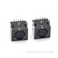 Conector MINI DIN Soquete Fêmea 9P